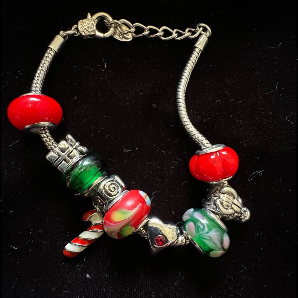 Lenox Christmas Bracelet Pandora like, NWT